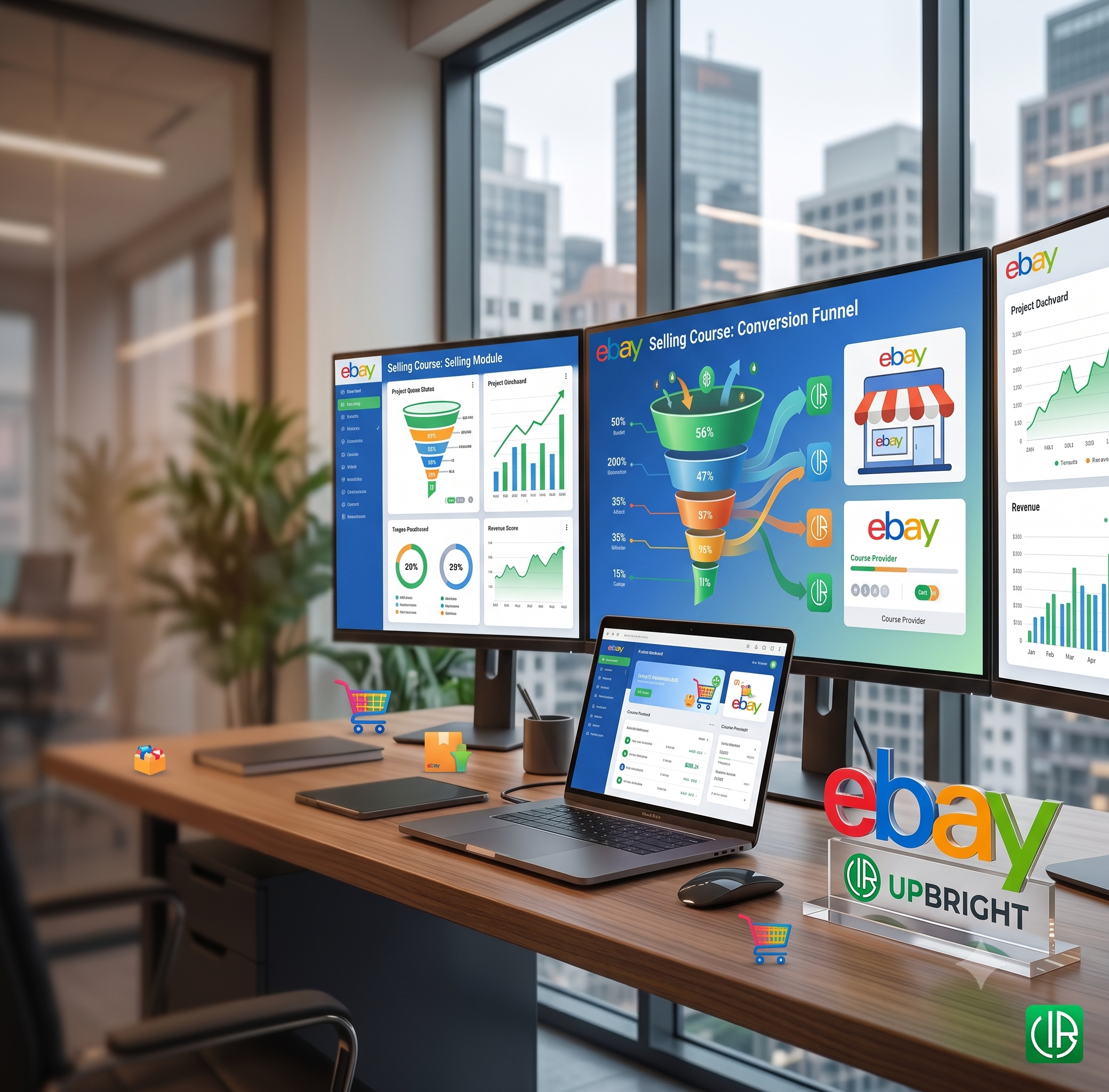 Profit With eBay by UPBRIGHT